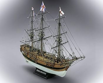 Amazon | 輸入木製帆船模型キット マモリ社 MV39 HMS バウンティ